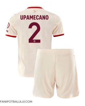Bayern Munich Dayot Upamecano #2 Echipament de Fotbal Replică 2024-25 Copii Treilea (+ Șorturi)